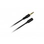 CABLE AUDIO MINIPLUG ALARGUE 3.5MM STEREO MACHO A HEMBRA DE 5 MTS EXTENSOR