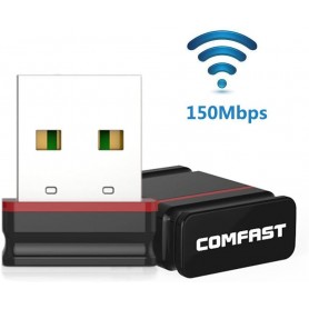 PLACA DE RED USB COMPAST CF-WU810N 150MBPS 2.4GHZ MINI NANO CHIPSET