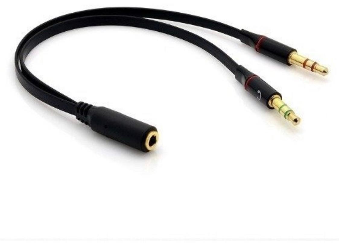 Cable Adaptador Auricular Audio Mic Ps4 Pc Stereo 3.5Mm De 3 Contactos A  Stereo 3.5Mm H De 4 Contactos Unipin A Pc