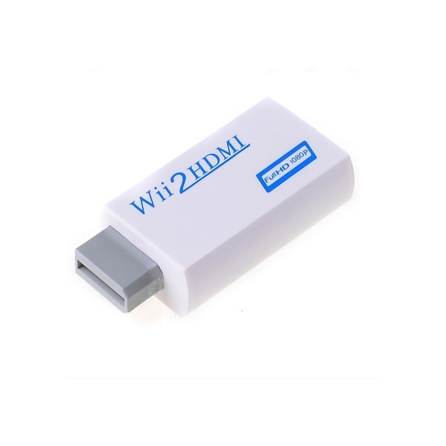 RGEEK Adaptador Wii Hdmi 1080p Wii a HDMI con soporte de cable HDMI de alta  velocidad para todos los modos de visualización Wii