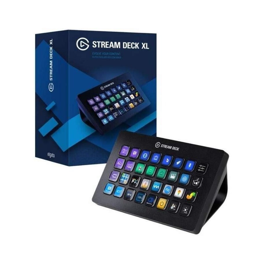 Stream Deck XL 32 botones, negro elgato 10GAT9901