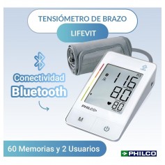 TENSIOMETRO DIGITAL PHILCO BRAZO TB210BT BLUETOOTH APP APLICACION