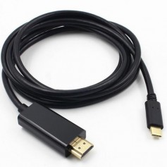 Cable UBS-C Type-C Tipo-C A HDMI 1.8mts 4K