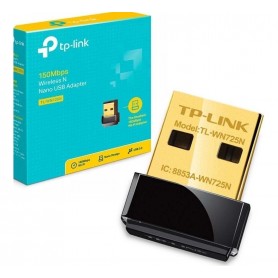 Placa Red Usb Tp-Link Tl-Wn725N Wireless Adaptador Nano 150Mb