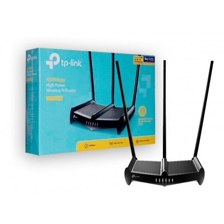 Router High Power Tp-Link Tl-Wr941Hp 3 Antenas 9Dbi 1Watt Alta Potencia