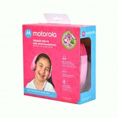 AURICULAR VINCHA MOTOROLA SQUAD 200 ROSA NIÑOS CON MICROFONO
