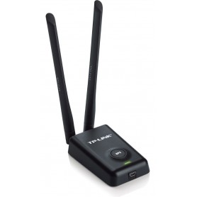Placa De Red Wireless Usb Con 2 Antenas TL-WN8200ND Alta Potencia 300Mbps