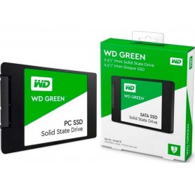 Disco Solido Ssd Wd Western Digital 480Gb Green Sata 3 3D 2.5 (Wds480G2G0A)