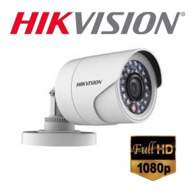 Camara Hikvision Ds-2Ce16Dot-Irf/If Bullet 1080P (1920X1080P) Metalica Full Hd Ip66 16 D0T Cvi Vision Nocturna Lente 2.8Mm