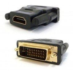Adaptador Conversor Dvi-D Macho A Hdmi Hembra Nisuta NSADDVHD