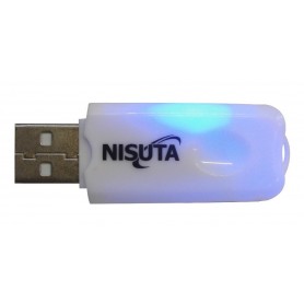 Conversor Usb A Bluetooth Nisuta Con Microfono Ideal Stereo Auto Nscousbl