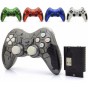 JOYSTICK INALAMBRICO 3 EN 1 PS2 PS3 PC CON BATERIA RECARGABLE JOYPAD INALAMBRICO QLAF-CRF 2.4G 2 MOTORES VIBRACION