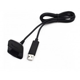 Cable De Carga Joystick Xbox 360 Carga Y Juega Usb 1M