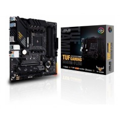 MOTHER ASUS TUF GAMING B550M-PLUS AMD AM4 M.2 PCIE 4.0 USB 3.2 TIPO A Y C AURA RGB HDMI DISPLAY PORT 4 DIMM DDR4 4000 MHZ