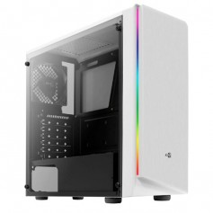 Gabinete Gamer Aerocool Rift White Mid Tower Rgb Blanco