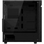 GABINETE GIGABYTE C200G MID TOWER TG ATX BLACK LUCES LED RGB (SIN FUENTE)