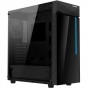 GABINETE GIGABYTE C200G MID TOWER TG ATX BLACK LUCES LED RGB (SIN FUENTE)