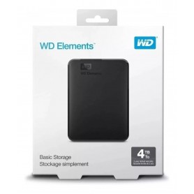 DISCO RIGIDO EXTERNO HD 4TB WD ELEMENTS USB 3.0