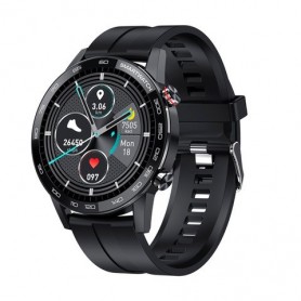 Smartwatch West L16 Malla Goma Black Modo Deportivo Ios Android