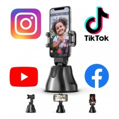 Soporte Celular Robot Camara De Seguimiento Facial Rotacion 360 Gimball Tik Tok Instagram Apai Genie