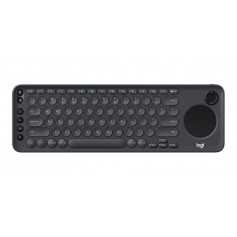 Teclado Inalambrico Logitech K600 Tv Keyboard Black Touch Pad