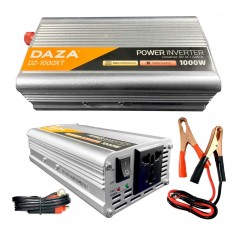 CONVERSOR INVERSOR POWER INVERTER 1000W 12V A 220V DAZA DZ1000XT AUTO MOTO CAMIONETA