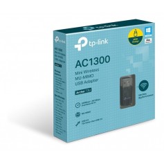 ADAPTADOR USB WIFI DUAL BAND AC1300 TP-LINK ARCHER T3U MU-MIMO MINI