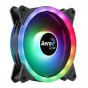 COOLER AEROCOOL FAN DUO 12 ARGB - DUAL RING RGB GAMER