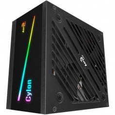 FUENTE PC AEROCOOL CYLON 500W RGB GAMER 80 PLUS BRONZE FULL RANGE