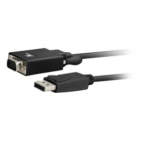 Adaptador Conversor Displayport Macho A Vga Macho 1.8Mts Calidad Xtech Xtc-342