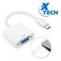 Cable Conversor Type C a Vga Hembra Xtc-550 Adaptador Xtech