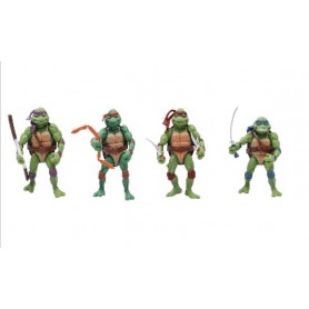 Figuras Tortugas Ninja X4 Personajes De 13Cm Coleccionable