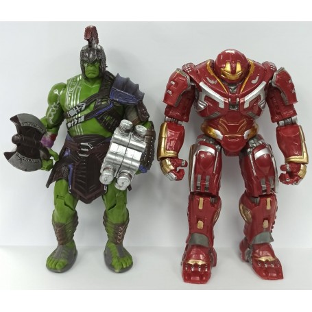 Figura Hulk Vs Hulkbuster 17Cm Coleccionable