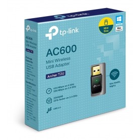 Placa De Red Wifi Usb Tp-link Tl- Archer T2u Ac600 Dual