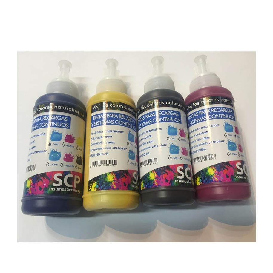 Tinta Sublimacion Epson Alt 100Ml Cyan