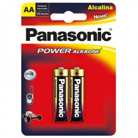 Pila Aa Panasonic Alcalina X2