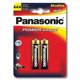 Pila Aaa Panasonic Alcalina X2