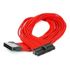 Cable Alargue Fuente Atx 24 Pines 24Cm Mallado Reforzado - Es Para Mother No Sirve Para Placas De Video