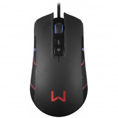 Mouse Gaming Warrior Perseus 275 Luz Led Rgb 4000 Dpi Mouse Gamer 9 Botones Multilaser