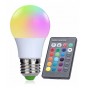 Foco Led Rgb 15W Bulbo Led + Control Remoto El Mas Potente