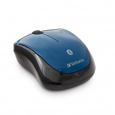 Mini Mouse Verbatim Bluetooth Wireless Tablet Multi-Trac Blue Led Mouse Azul Inalambrico Ideal Tablet Ipad
