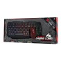 Combo Gaming Teclado Retroiluminado y Mouse 6 Botones Gaming Mk-501 Kit Black Kit Gamer