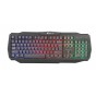 Teclado Gaming Xtrike Kb-302 Retroiluminado Rgb Black Backlight Keyboard Gamer