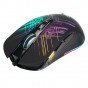 Mouse Gaming Xtrike Black Luz Rgb Backlight 7D 6400 DPI 6 Botones Gm-510