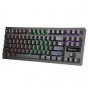 Teclado Gaming Mecanico Xtrike Luz Led Rgb Qwerty Black Gk-979 Backlight Keyboard Mechanical Gamer