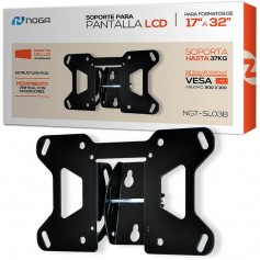 Soporte Lcd Noga Ngt-Sl03B 3 Posiciones 17'' A 32'' Hasta 37Kg