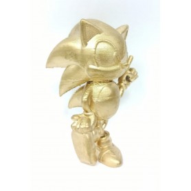 Figura Impresa 3D Sonic Gold Edition