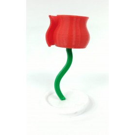 Figura Impresa 3D Mini Rosa