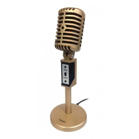 Microfono Noga Vintage Conferencias Grabacion Streaming Zoom Mic-2030