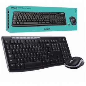 Combo Teclado & Mouse Inalámbrico Logitech Mk270